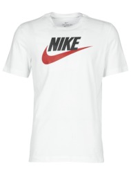 t-shirt με κοντά μανίκια nike m nsw tee icon futura |