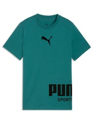t-shirt με κοντά μανίκια puma sport graphic tee b |
