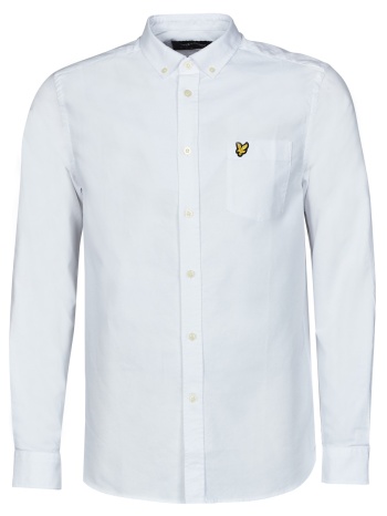 πουκάμισο με μακριά μανίκια lyle & scott oxford shirt |