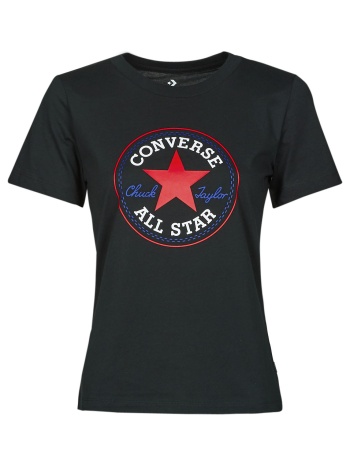 t-shirt με κοντά μανίκια converse chuck patch classic tee |