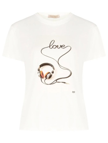 t-shirt με κοντά μανίκια rinascimento cfc0129414003 | σε προσφορά