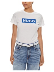 t-shirt με κοντά μανίκια hugo classic logo t-shirt women |