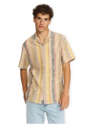 πουκάμισο με κοντά μανίκια revolution cuban shirt 3918 - multi |
