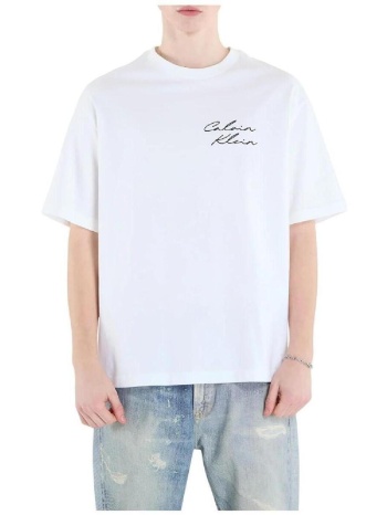 t-shirt με κοντά μανίκια calvin klein jeans lv04re828g yaf |