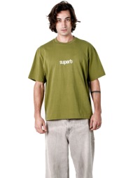 t-shirt με κοντά μανίκια superb 1982 sprb3500-olive |