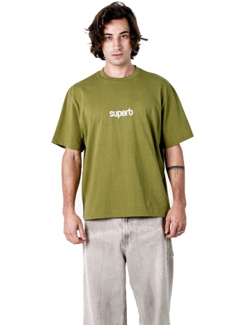 t-shirt με κοντά μανίκια superb 1982 sprb3500-olive | σε προσφορά