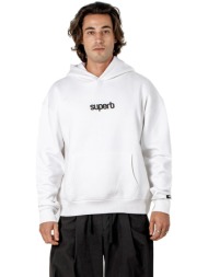 t-shirt με κουκούλα superb 1982 sprb6500-white |