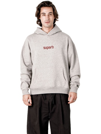 t-shirt με κουκούλα superb 1982 sprb6500-grey | σε προσφορά