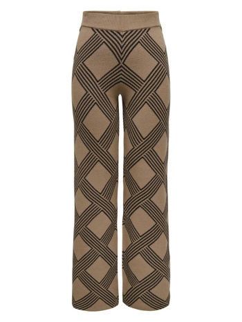 φαρδιά παντελόνια only onlanny knitted elastic waist