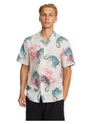 πουκάμισο με κοντά μανίκια revolution cuban shirt 3249 - off white |