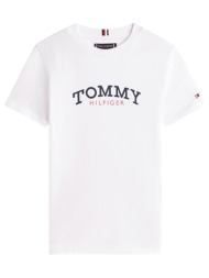 t-shirt με κοντά μανίκια tommy hilfiger kb0kb10263 ybr |
