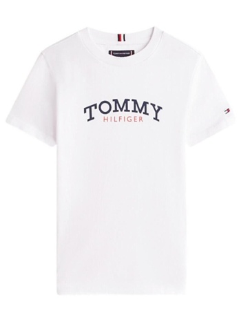 t-shirt με κοντά μανίκια tommy hilfiger kb0kb10263 ybr |