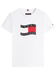 t-shirt με κοντά μανίκια tommy hilfiger kb0kb10275 ybr |