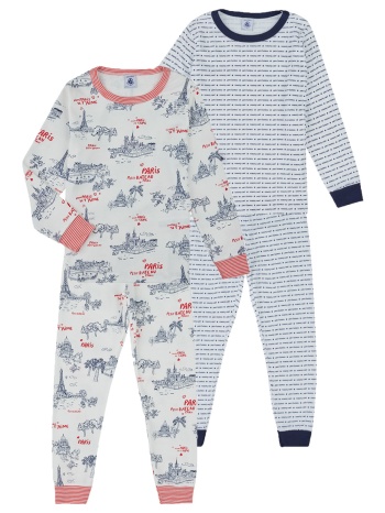πιτζάμες petit bateau 2 pyjamas