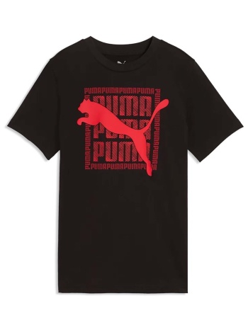 t-shirt με κοντά μανίκια puma graphic cat tee b |