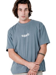 t-shirt με κοντά μανίκια superb 1982 sprb3500-denim |