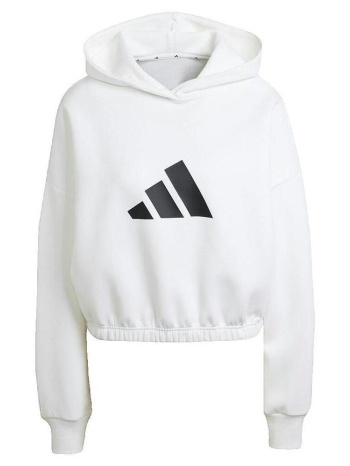 t-shirt με κουκούλα adidas pull future icons 3 bar logo |