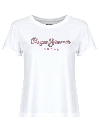 t-shirt με κοντά μανίκια pepe jeans nadda