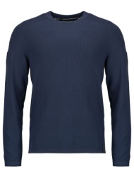πουλόβερ jack & jones jcofusion knit badge crew