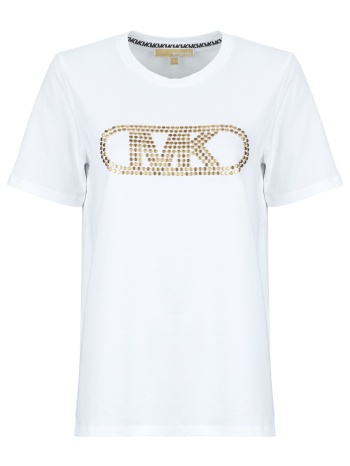 t-shirt με κοντά μανίκια michael michael kors empire stud