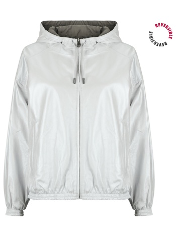 δερμάτινο μπουφάν oakwood gaia reversible σε προσφορά