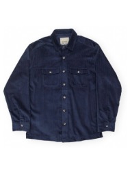 μπλουζάκια otherwise shadow corduroy overshirt - blue |