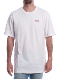 t-shirt με κοντά μανίκια vans vn0a7tlgksf1-whtrac |