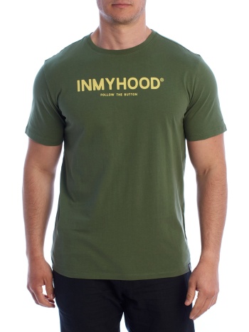 t-shirt με κοντά μανίκια inmyhood hs24mts02-military |
