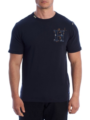 t-shirt με κοντά μανίκια inmyhood hs24mts06-navy |