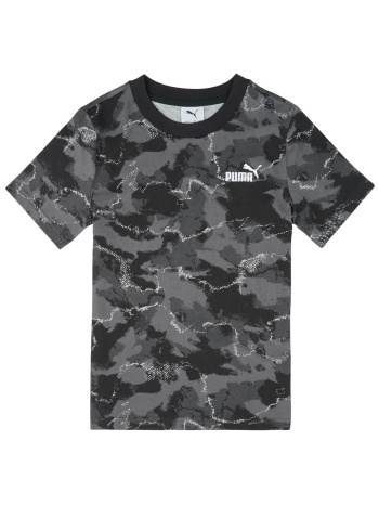 t-shirt με κοντά μανίκια puma ess camo aop tee