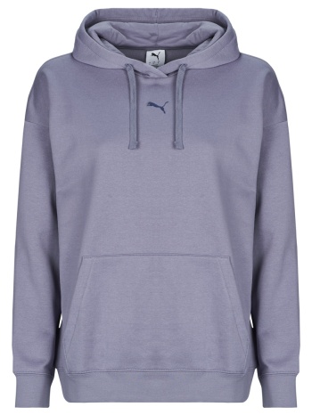 t-shirt με κουκούλα puma ess cat logo relaxed hoodie fl