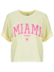 t-shirt με κοντά μανίκια only onlmindy life