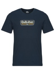 t-shirt με κοντά μανίκια quiksilver ev starting grid ss