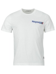 t-shirt με κοντά μανίκια replay -