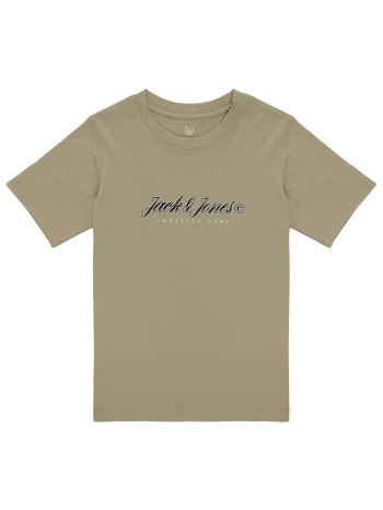 t-shirt με κοντά μανίκια jack & jones jormontauk type front