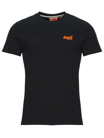 t-shirt με κοντά μανίκια superdry essential logo emb tee