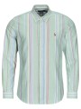 πουκάμισο με μακριά μανίκια polo ralph lauren chemise coupe droite en oxford