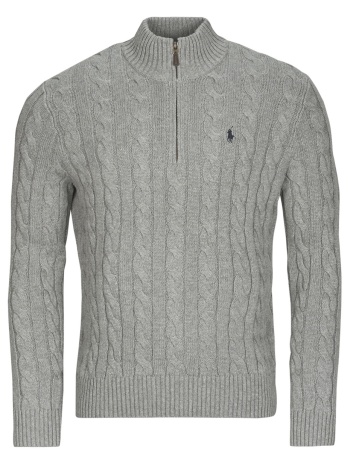 πουλόβερ polo ralph lauren pull demi zip en maille torsadee σε προσφορά