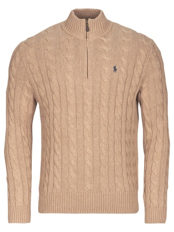 πουλόβερ polo ralph lauren pull demi zip en maille torsadee σε προσφορά