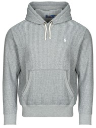 πουλόβερ polo ralph lauren pull a capuche en maille gaufree