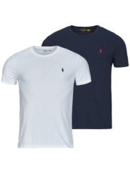 t-shirt με κοντά μανίκια polo ralph lauren pack de tshirt en coton basic mesh