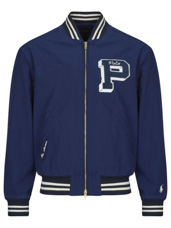 μπουφάν polo ralph lauren bomber varsity en twill de coton σε προσφορά
