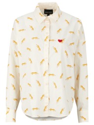 πουκάμισα pieces pcjanna ls loose aop