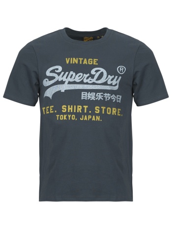 t-shirt με κοντά μανίκια superdry vl heritage relaxed tee