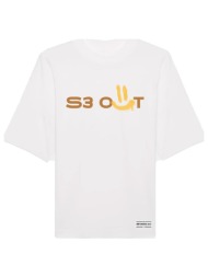 t-shirt με κοντά μανίκια superb 1982 so-2301-wh |