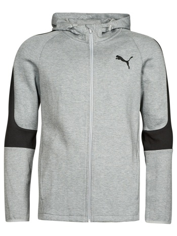 t-shirt με κουκούλα puma evostripe core fz hoodie |