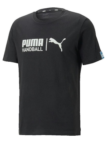 t-shirt με κοντά μανίκια puma t-shirt homme noir handball |