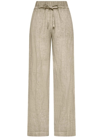 παντελόνια deha fade effect linen straight | σε προσφορά