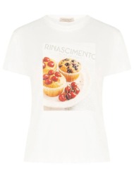 t-shirt με κοντά μανίκια rinascimento cfc0129415003 |