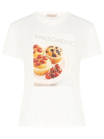t-shirt με κοντά μανίκια rinascimento cfc0129415003 | σε προσφορά